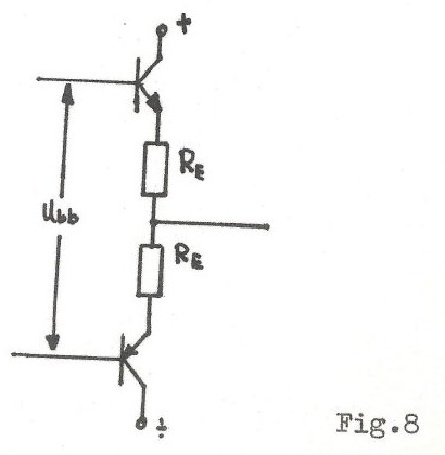 Fig. 8 — output stage