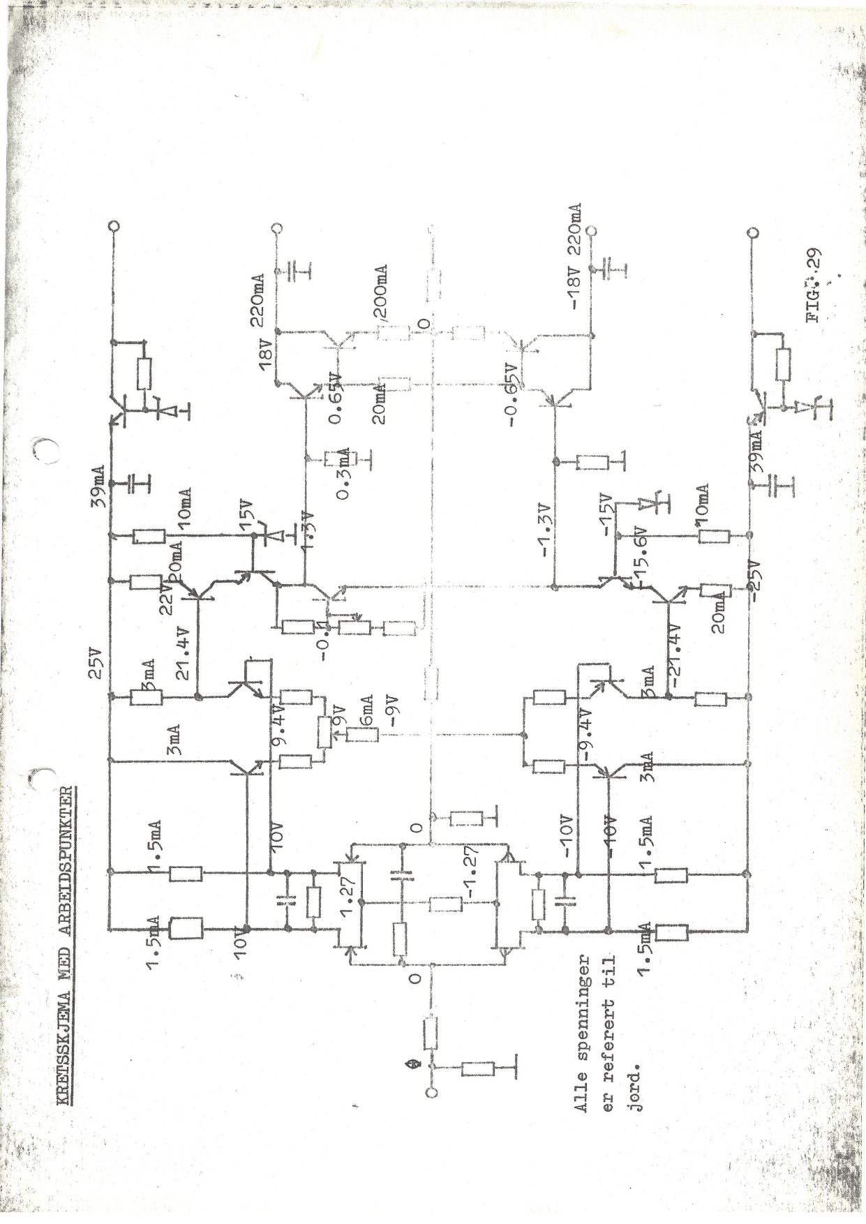 Fig. 29 — Diagram with operating points