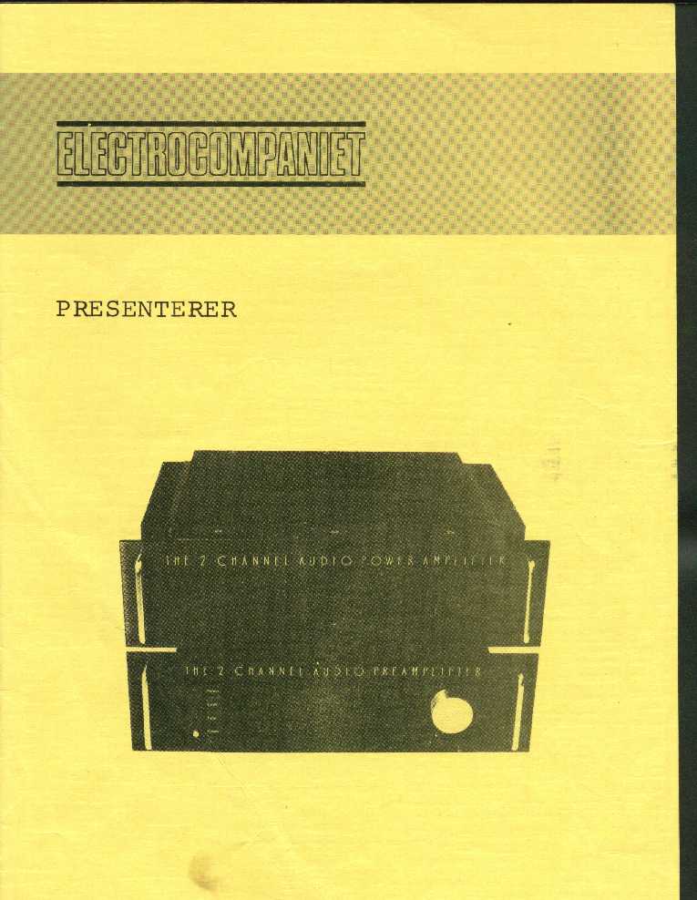 Brochure #1, side 1